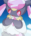 Diancie holding a tiny city :D by boolerex