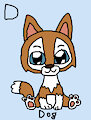 Dog in AngesSZ's Animal Alphabet Cards