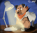 Lamp - IDDo Art - Inktober 52 by RazorFiredog