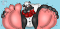 Samsons Skunky Toesie Toes by TheRedSkunk