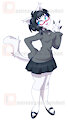cat girl adpotable by NoriNoir