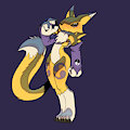 Renamon by TurkoJAR