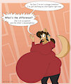 Raquel Talking with her Dad by SatsumaLord