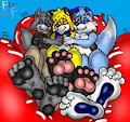 Balloons Paws N Snuggles by TheRedSkunk