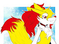 Pretty Braixen Boyo by mrpandragon