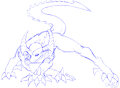 Random Pose A - Go (SKETCH) by Draco
