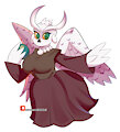 Owl lady by NoriNoir