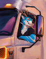 Truck Driver by Dimonis by Captaindrakon