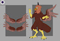 Brown Eagle Adopt-OPEN by ChaosEye
