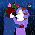 Genderbend/Summer: Kissing in the Rain Chocolate x White Candy