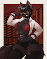 Rocker Girl Dark by Darkwolfdemon