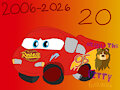 Cars 20th Anniversary (Late) by PrincessTheWolf