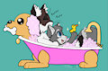 Sal Xen TubPuppy by CatBoyJail