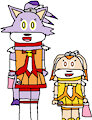 Blaze And Cream At An Anime Convention