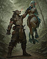 Monsters Taming Monsters by scorpianpp