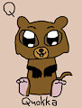 Quokka in AngesSZ's Animal Alphabet Cards