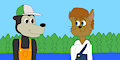Lance Bear and Tom Sawyer by sebashton