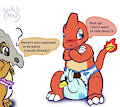 charmeleon no context by HangyakuNeko