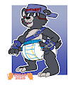 Bearmon In Diaper