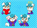 [Commission] Cyrus Rockruff Telegram Sticker Pack