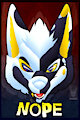 Personal - Nope Symmetrical Badge by TwilightSaint