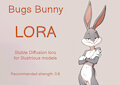 Bugs Bunny Illustrious LoRA by CartoonLoverAI