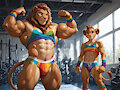 Lionel and Shamanlion by Shamanlion