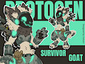 (SOLD) Protogen Survivor Goat
