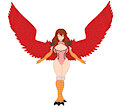 Kairi the Phoenix Princess by d0m0a