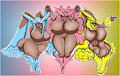 The Lopunny Sisters by Luhyzi
