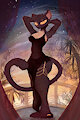 Khajiit Lady by greengirdle
