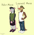 Leonard and Helen by Domidark
