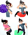 Brieynne looning by Balloonbouncer