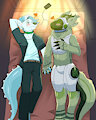 Vibing with proto by lillianisartist