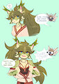Your bra strap is showing by myaoduixa