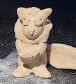 Stripey sculpture! by stripeyskunk
