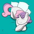 Just Sweetie Belle Sleeping by KinkyCelestia