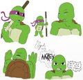 donnie sketches by xXShikaYukiXx
