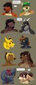 Demon's Bind_Headshots  by Crocdragon