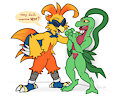 [C] Sparring Flirt by InvalidNickname