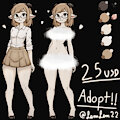 Goat Girl Adoptable! by LemLim22