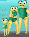 Monster family from Starfall's My Family by SimulatorFantastic90