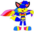 Alex the Fox in Pride Outfit with a Cape by ToonArtistsLover