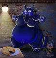 Art trade: Blueberry surprise by HamsterGirlTheHamster