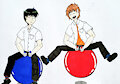 Hirose and Nakamura's bouncy fun by Balloonbouncer