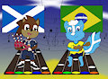 World Cup Music Battle - Scotland vs Brazil (by SkunkyGussy) by HarrisBoyUK