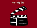 Cat Eating Dirt