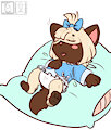 Pillow Kitty -By LittleBearArnold- by DanielMania123