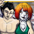 Dual Astro and Mea by MeaKitty