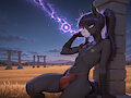 Tammy wakes up in Ha'una plains by Shamanlion